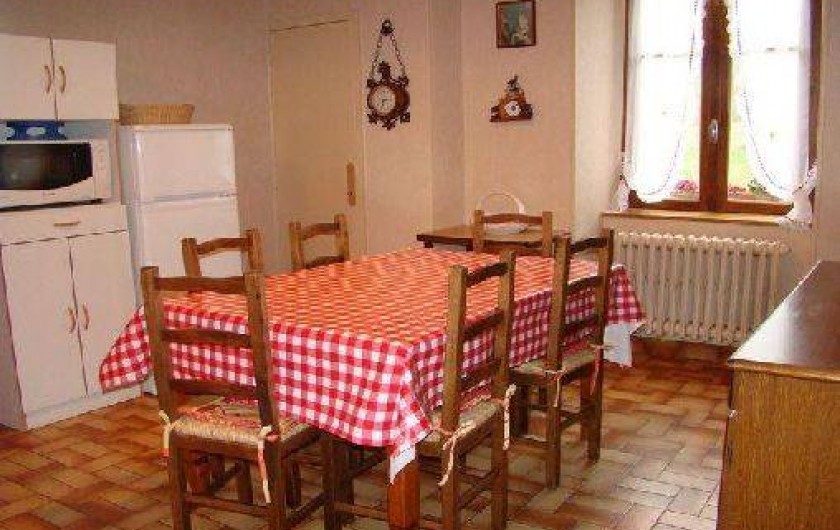 Location de vacances - Gîte à Bouvante - coin repas