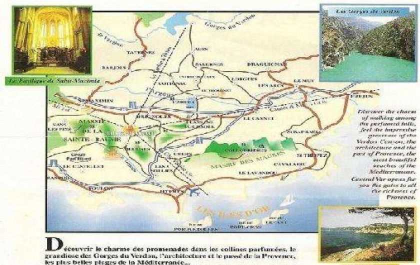 Location de vacances - Villa à La Roquebrussanne