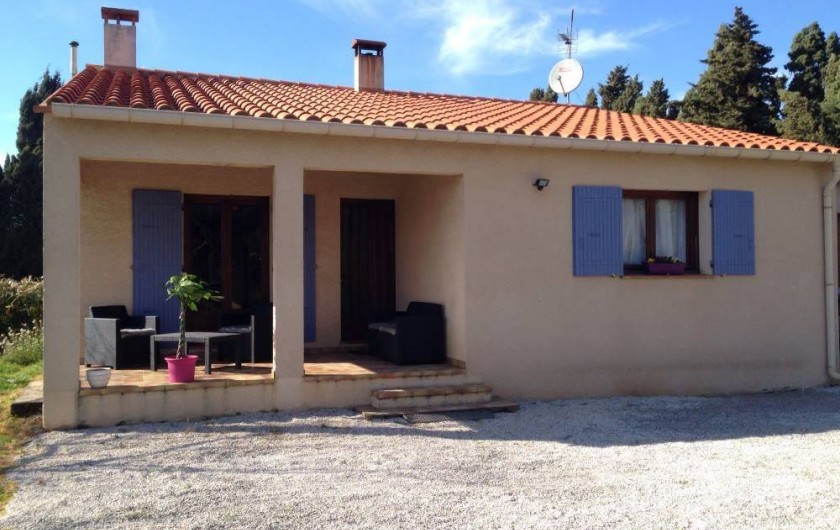 Location de vacances - Villa à Camélas - face avant