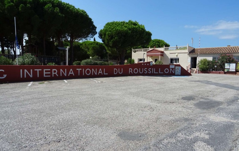 Location de vacances - Bungalow - Mobilhome à Salses-le-Château - Entrée Camping International du Roussillon