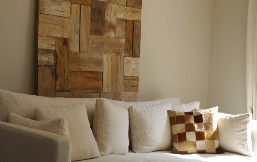 Location de vacances - Villa à Le Plan-de-la-Tour - Deuxième salon, coin lecture