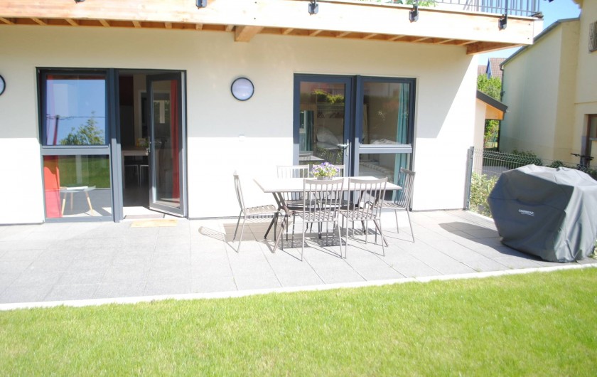 Location de vacances - Appartement à Colmar - terrasse appartement