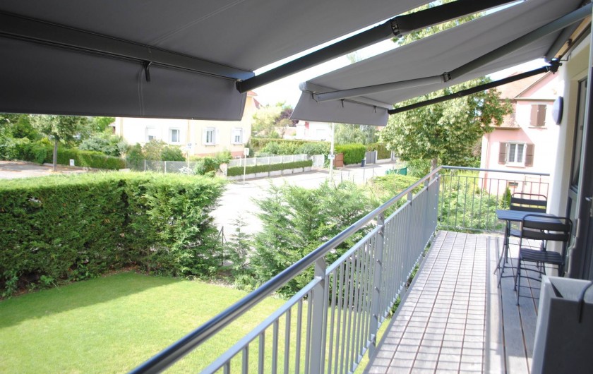 Location de vacances - Appartement à Colmar - balcon studios