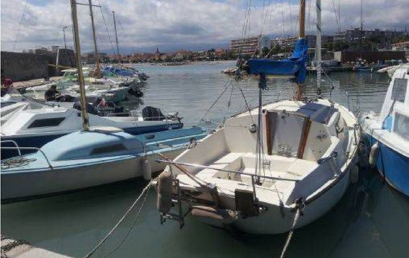 Location de vacances - Villa à Cagnes-sur-Mer - charmant petit port,  école de voile  locations bateaux  restaurants