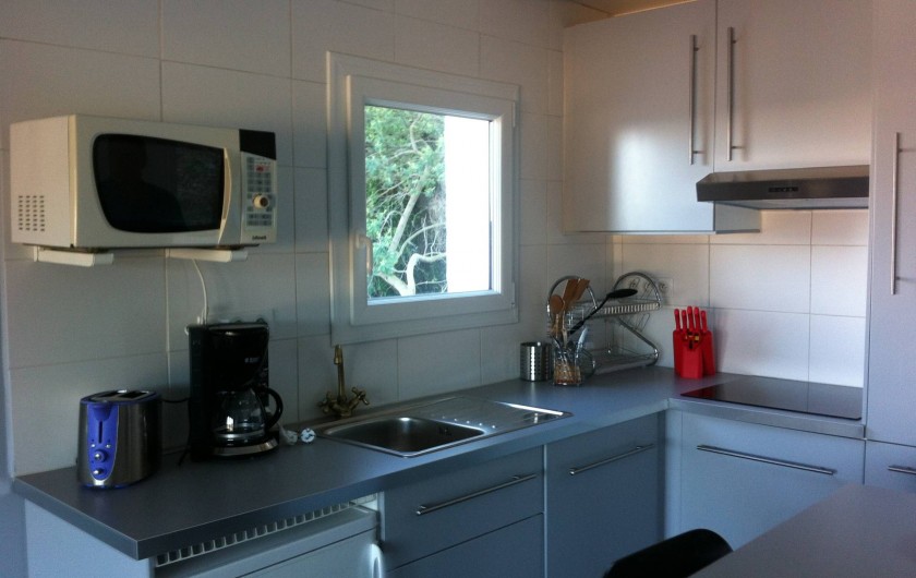 Location de vacances - Appartement à Tossa de Mar - CUISINE, VUE MONTAGNE