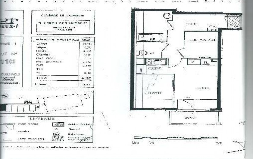 Location de vacances - Studio à Valmeinier
