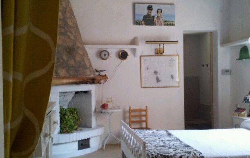 Location de vacances - Villa à Cap de Barbaria - Main room with a salle de douche en suite