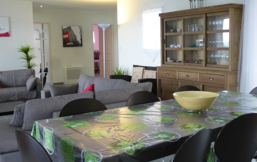 Location de vacances - Villa à Calcatoggio - Salle à manger