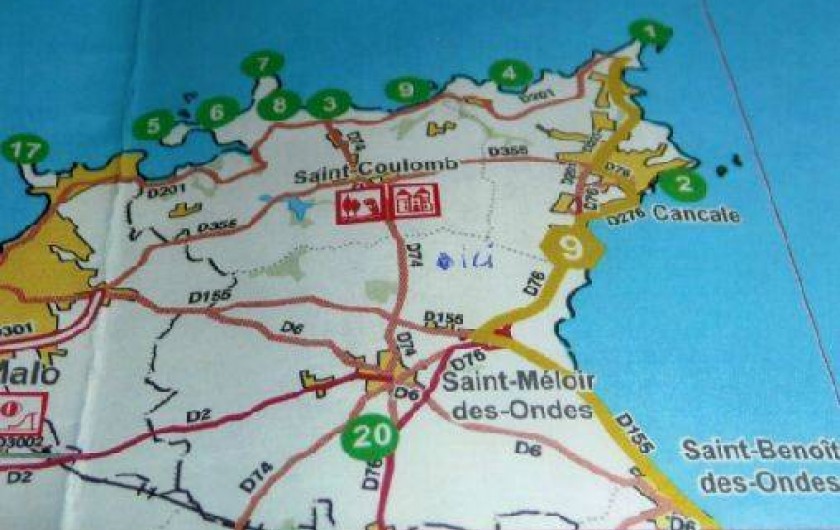 Location de vacances - Maison - Villa à Saint-Méloir-des-Ondes