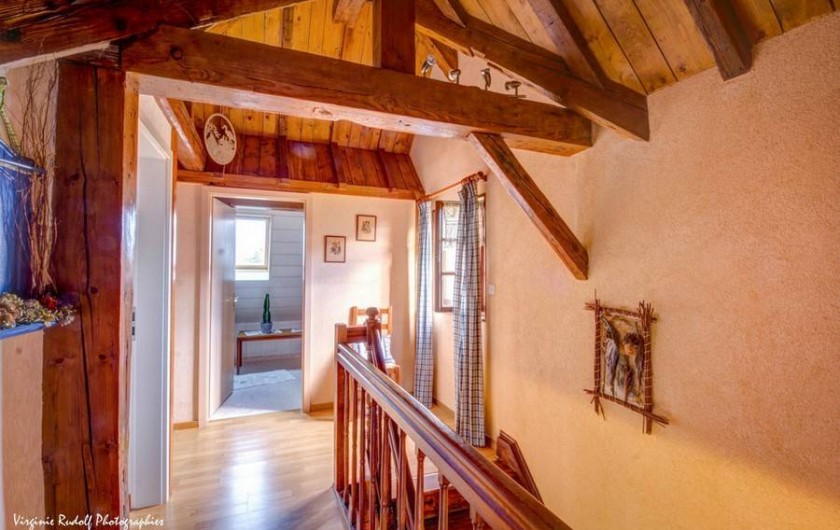 Location de vacances - Villa à Jebsheim - Le charme d'une maison Alsacienne a colombage.