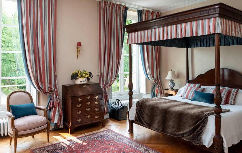 Location de vacances - Château - Manoir à Courtomer - Chaque chambre est différente mais elles sont toutes très confortable