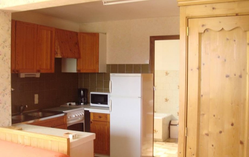 Location de vacances - Studio à La Giettaz - Coin cuisine