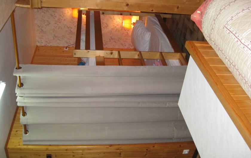 Location de vacances - Studio à La Giettaz - Lits superposés