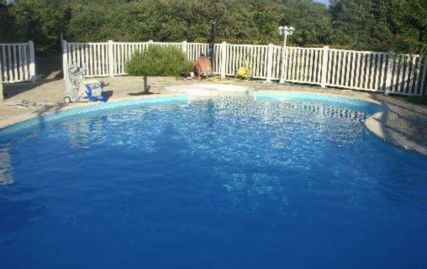 Location de vacances - Maison - Villa à Ornézan - piscine clôturée