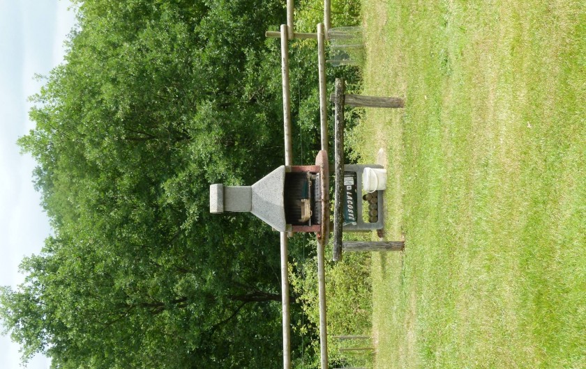 Location de vacances - Maison - Villa à Ornézan - barbecue extérieur