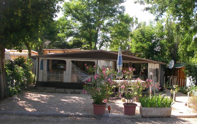Location de vacances - Camping à Hyères - Location