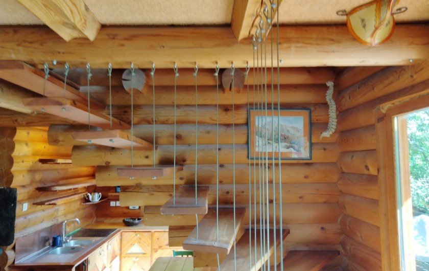 Location de vacances - Chalet à Pelvoux - encorbeillement