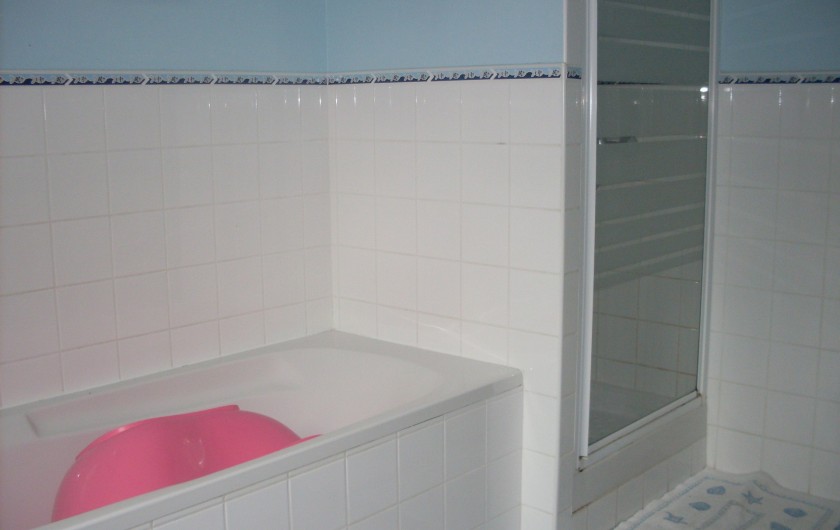 Location de vacances - Gîte à Beussent - SALLE DE BAINS ETAGE