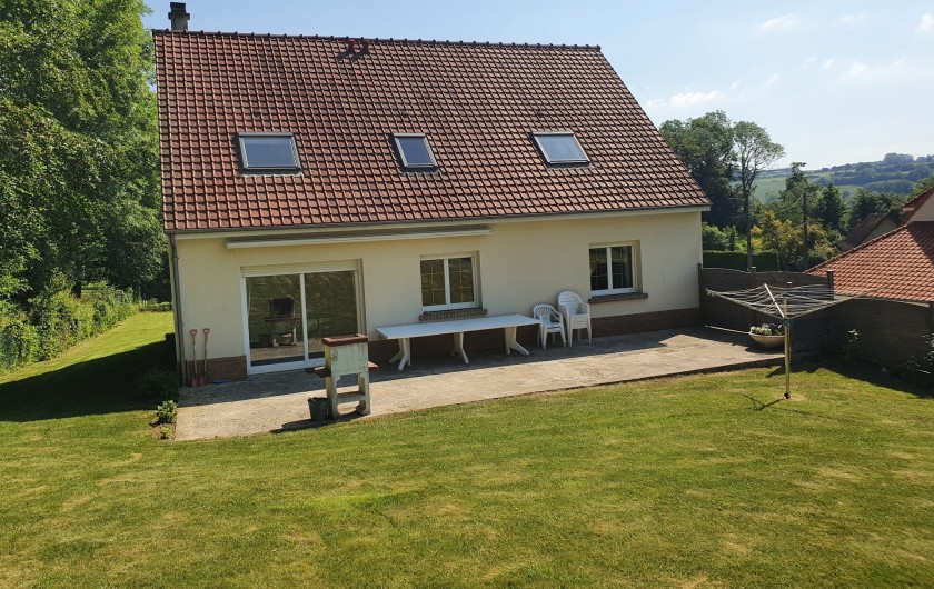 Location de vacances - Gîte à Beussent - FACADE ARRIERE