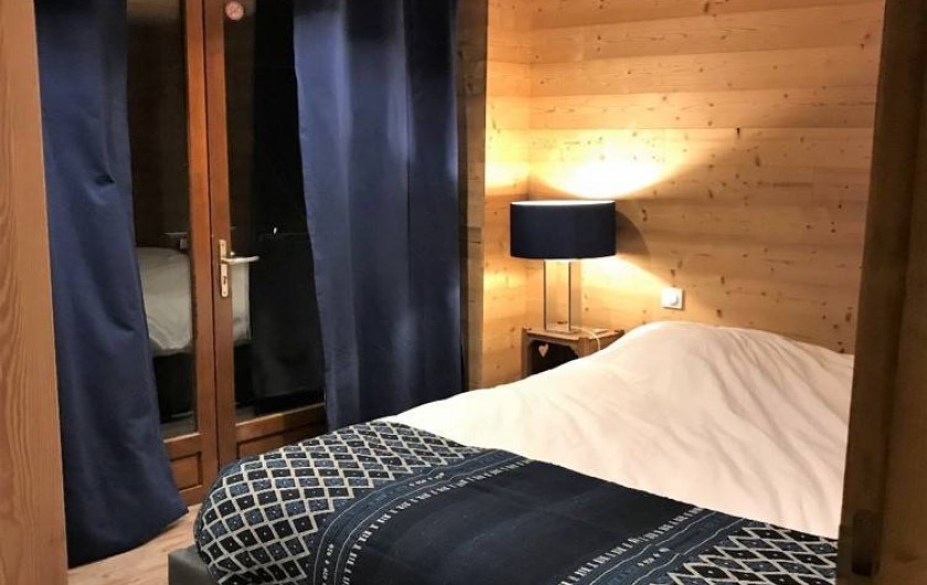 Location de vacances - Chalet à Les Avanchers-Valmorel - chambre 3 2 places  chambre 4  2 places 1 salle de bain + 1 toilette