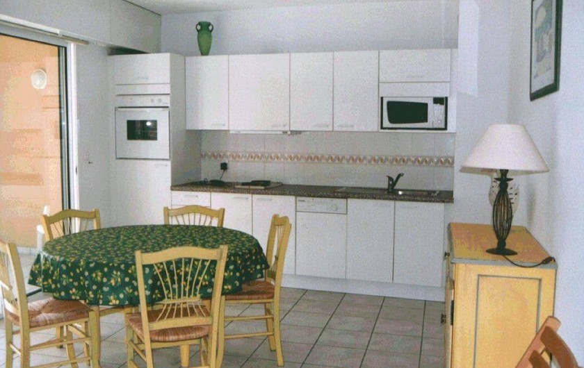 Location de vacances - Appartement à Moliets-et-Maa - Côté cuisine