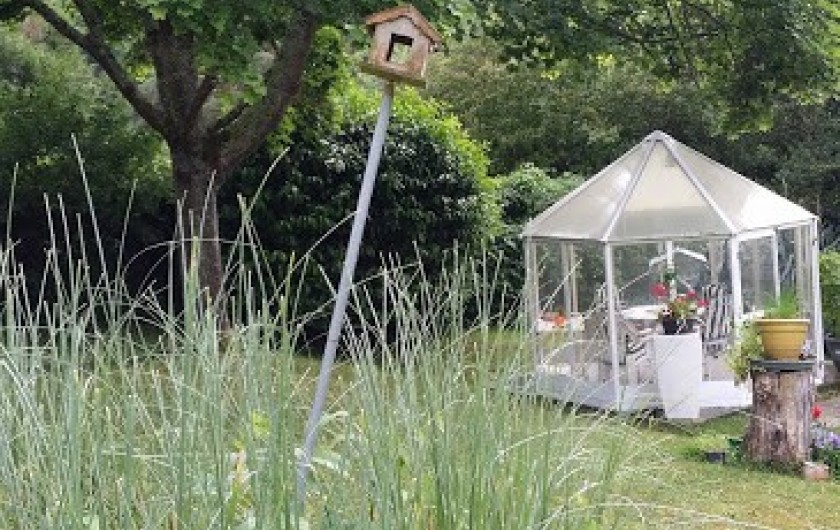 Location de vacances - Maison - Villa à Rives-du-Loir-en-Anjou - MA PETITE MAISON EN VERRE ET LA MAISON DES OISEAUX
