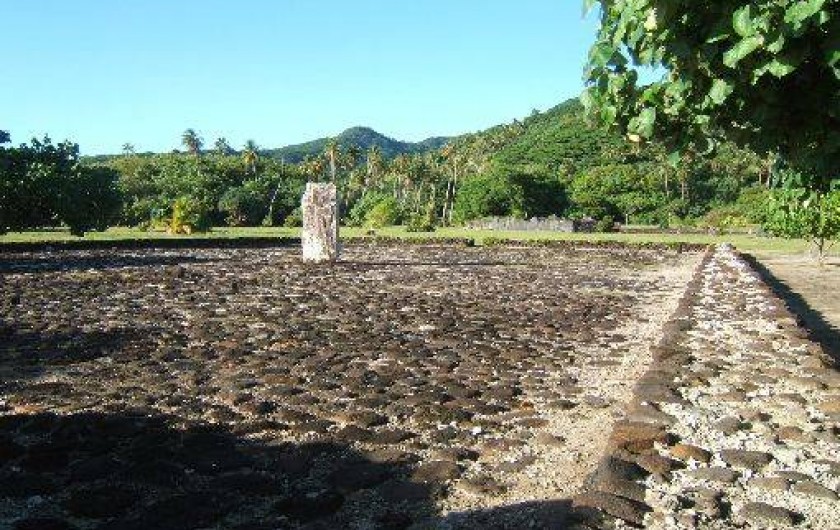 Location de vacances - Bungalow - Mobilhome à Uturoa - MARAE DE TAPUTAPUTEA  classé à l'UNESCO