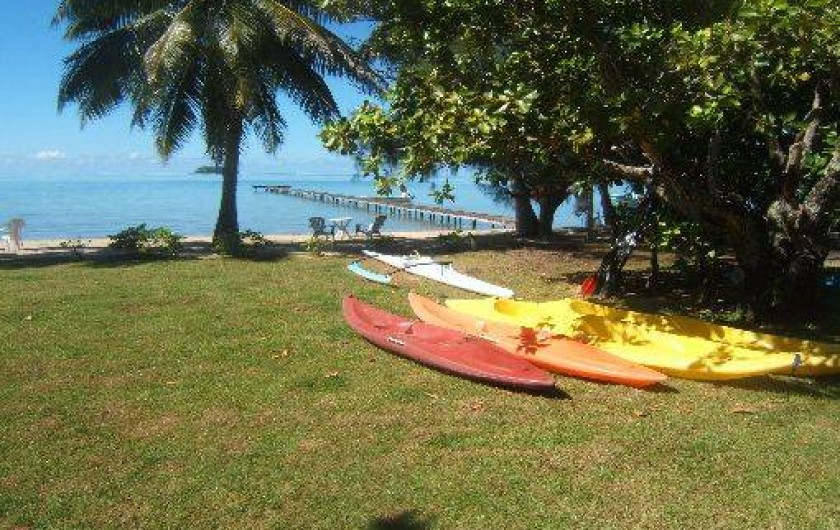 Location de vacances - Bungalow - Mobilhome à Uturoa - KAYAKS