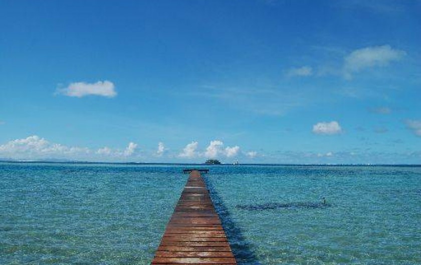 Location de vacances - Bungalow - Mobilhome à Uturoa - PONTON DE L'HOTEL