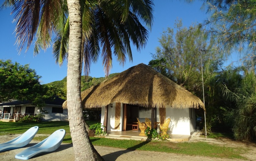 Location de vacances - Bungalow - Mobilhome à Uturoa - BUNGALOW PLAGE