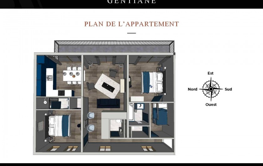 Location de vacances - Appartement à Brides-les-Bains