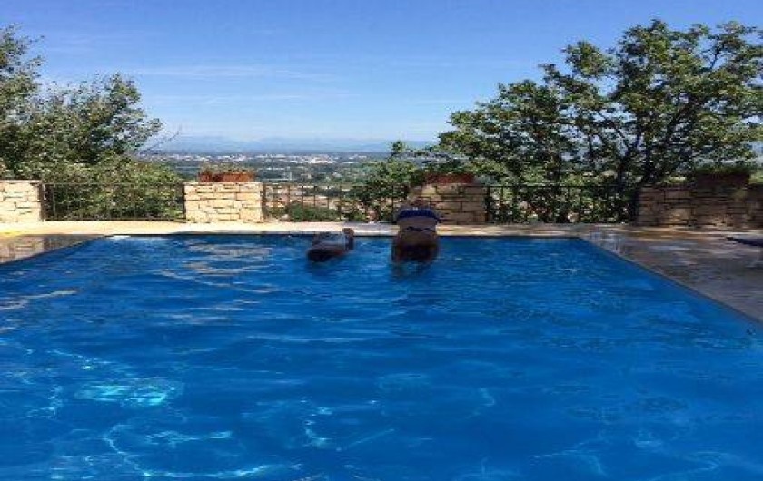 Location de vacances - Appartement à Le Teil - piscine