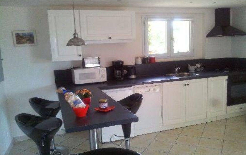 Location de vacances - Appartement à Le Teil - Cuisine ouverte