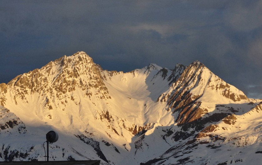 Location de vacances - Studio à Les Arcs - Vue depuis le balcon sur le Rognais