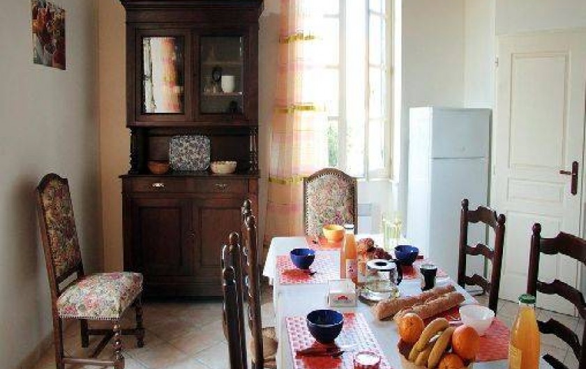 Location de vacances - Gîte à Puysserampion - cuisine pour accueil petit déjeuner