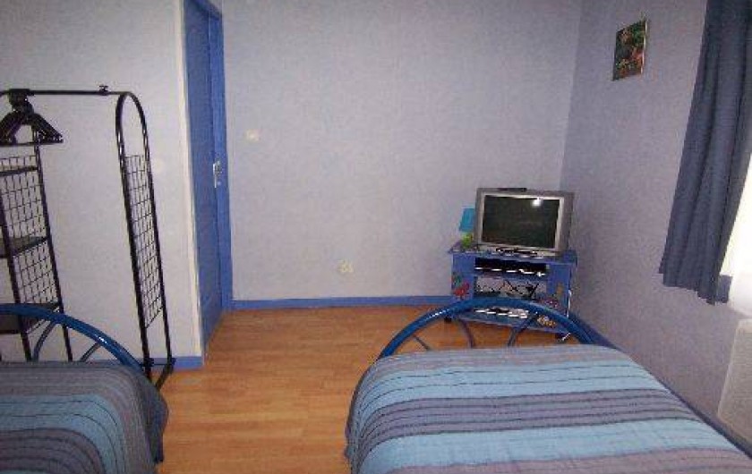 Location de vacances - Gîte à Lapeyrouse - chambre à 2 lits