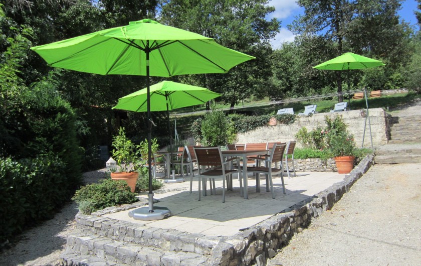 Location de vacances - Chambre d'hôtes à Saint-Sozy - Jardin