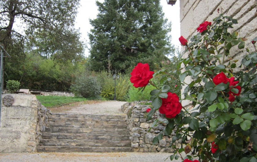 Location de vacances - Chambre d'hôtes à Saint-Sozy - Le jardin
