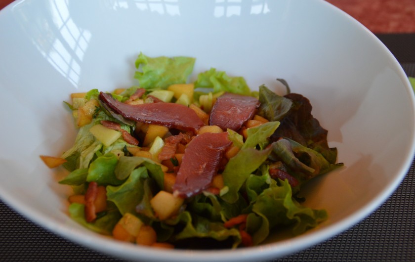 Location de vacances - Chambre d'hôtes à Saint-Sozy - Table d'hôtes