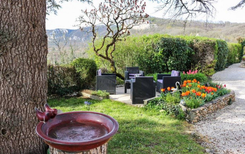 Location de vacances - Chambre d'hôtes à Saint-Sozy - Jardin