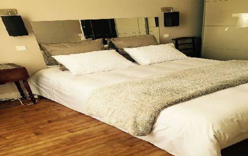 Location de vacances - Appartement à Saint-Malo - Chambre 1  Double vitrage partout