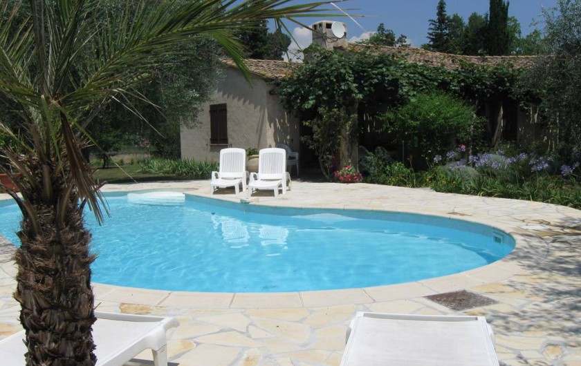 Location de vacances - Appartement à Gattières - Piscine