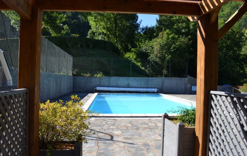 Location de vacances - Gîte à Lacrouzette - Hameau de Thouy - Tarn -      Sidobre en Occitanie La Vallée piscine
