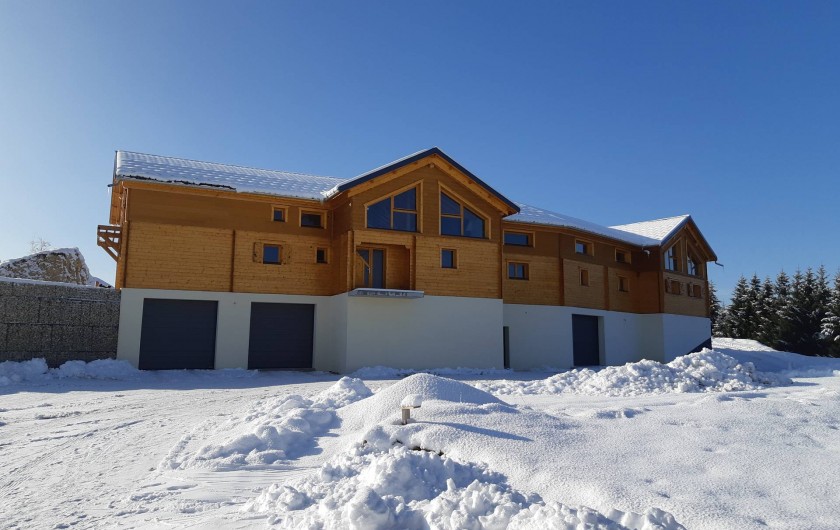 Location de vacances - Chambre d'hôtes à Septmoncel - Chalet Aux Brimbelles en hiver