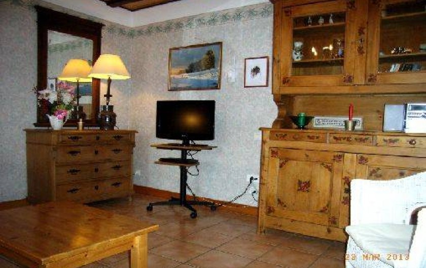 Location de vacances - Gîte à Saint-Pierre - Le salon, TV, radio