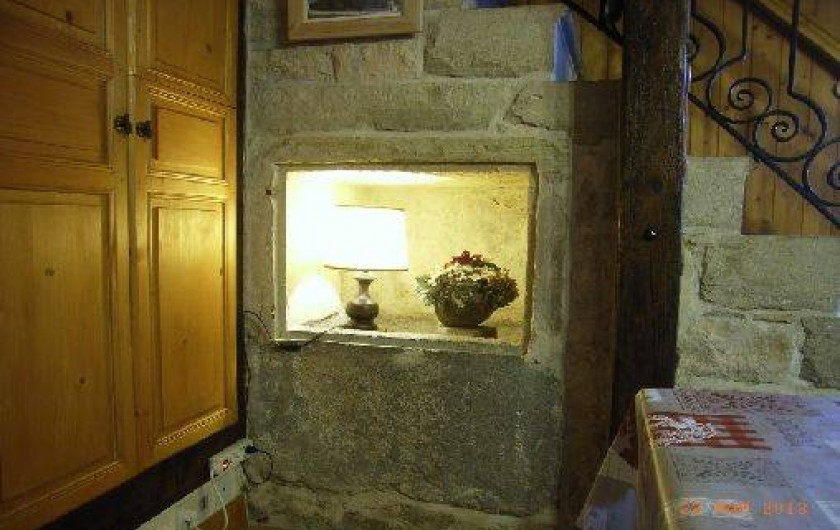 Location de vacances - Gîte à Saint-Pierre - L'ancien saloir dans les escaliers en pierre