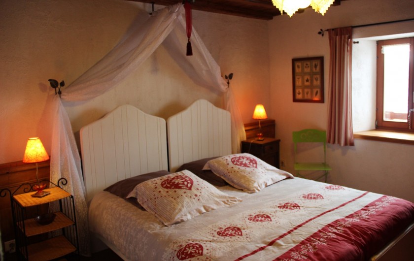 Location de vacances - Gîte à Saint-Pierre - la petite chambre, lit de 160/200