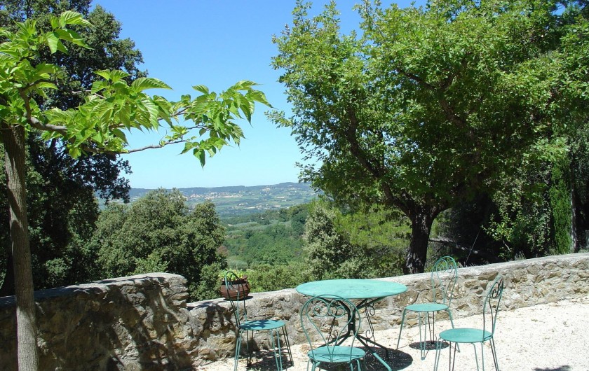 Location de vacances - Mas à Piégon - Terrasse