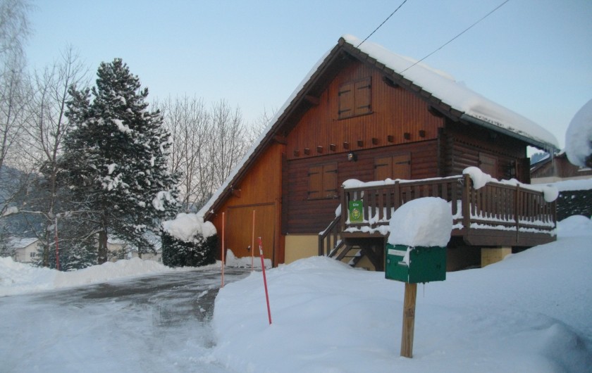 Location de vacances - Chalet à Montlebon