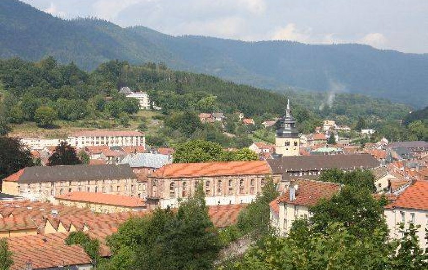 Location de vacances - Villa à Senones - Vue sur la Vallée en été